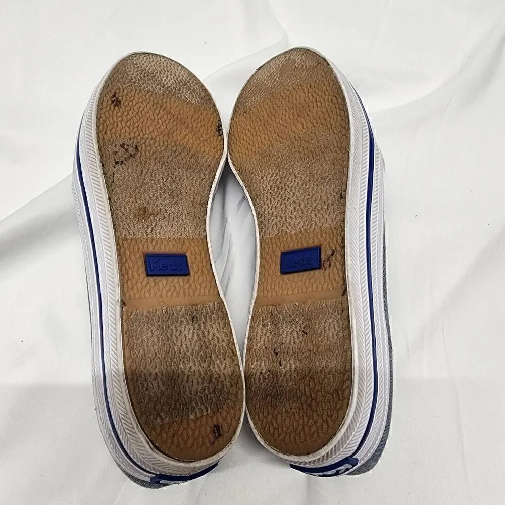Keds Disney Minnie Mouse Shoes Flats Blue Deck Womens Size 5.5